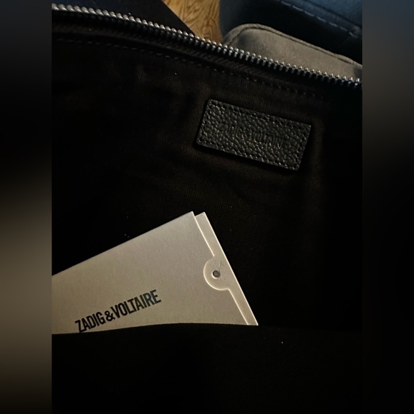 ZADIG & VOLTAIRE zipped wristlet. NWT & wrappings.Not mini.BLK LTR. Measure ⬇️ - Picture 2 of 8